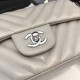 Replica Classic Flap Bag A1116 Gray Silver Hardware