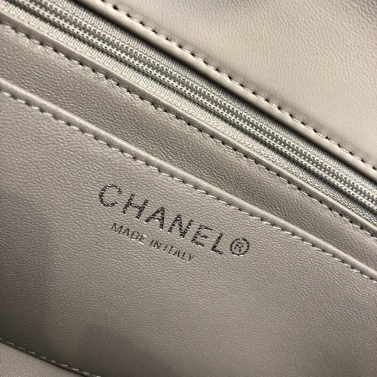 Replica Classic Flap Bag A1116 Gray Silver Hardware