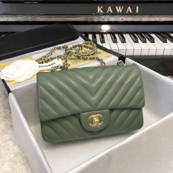 Replica Classic Flap Bag A1116 Green