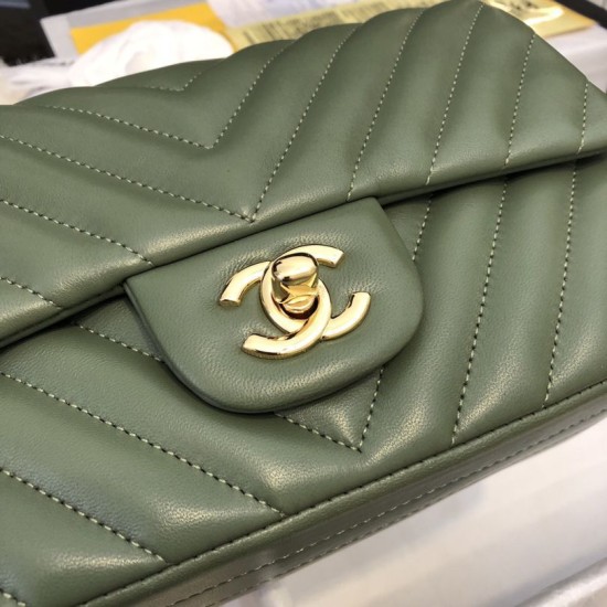 Replica Classic Flap Bag A1116 Green