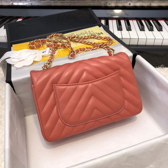 Replica Classic Flap Bag A1116 Orange