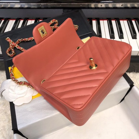 Replica Classic Flap Bag A1116 Orange