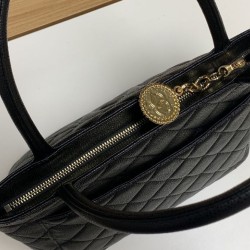 Replica Medallion Tote Bag A25188 Black