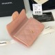 Fake Classic Flap Coin Purse A31504 Pink Replica