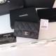 Fake Classic Flap Coin Purse A31504 Black Replica