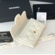 Fake Classic Flap Coin Purse A31504 White Replica