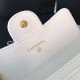 Fake Classic Flap Coin Purse A31504 White Replica