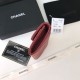Fake Classic Flap Coin Purse A31504 Claret Replica