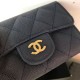 Replica Classic Flap Coin Purse A31504 Dark Blue