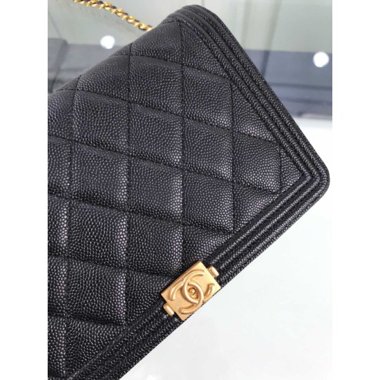 Replica Classic Grained Woc Bag A33814 Black Fake Classic Grained Woc Bag A33814 Black Replica