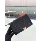 Replica Classic Grained Woc Bag A33814 Black Fake Classic Grained Woc Bag A33814 Black Replica