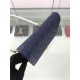 Fake Classic Grained Woc Bag A33814 Dark Blue Replica Fake Classic Grained Woc Bag A33814 Dark Blue Replica