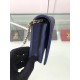 Fake Classic Grained Woc Bag A33814 Dark Blue Replica Fake Classic Grained Woc Bag A33814 Dark Blue Replica