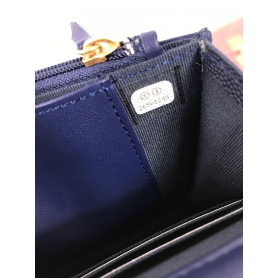Fake Classic Grained Woc Bag A33814 Dark Blue Replica Fake Classic Grained Woc Bag A33814 Dark Blue Replica