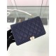 Fake Classic Grained Woc Bag A33814 Dark Blue Replica Fake Classic Grained Woc Bag A33814 Dark Blue Replica