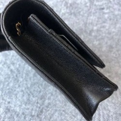 Replica Classic Grained Woc Bag A33814 Black