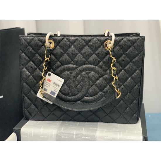 Fake Shopping Tote Bag A50995 Black Replica