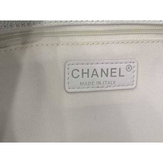 Fake Shopping Tote Bag A50995 White Replica