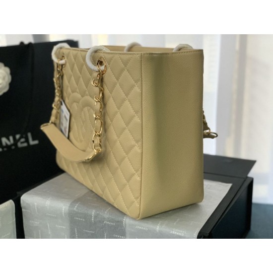 Replica Shopping Tote Bag A50995 Apricot