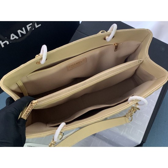 Replica Shopping Tote Bag A50995 Apricot