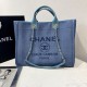 Fake Deauville Mixed Fibers With Pearl Shopping Bag A66941 Blue Replica Replica Deauville Mixed Fibers With Pearl Shopping Bag A66941 Blue