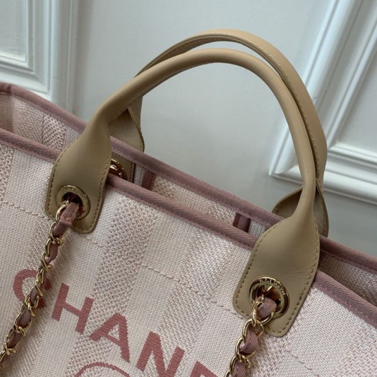 Fake Deauville Mixed Fibers With Pearl Shopping Bag A66941 Rosa Replica Replica Deauville Mixed Fibers With Pearl Shopping Bag A66941 Rosa