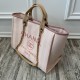 Fake Deauville Mixed Fibers With Pearl Shopping Bag A66941 Rosa Replica Replica Deauville Mixed Fibers With Pearl Shopping Bag A66941 Rosa
