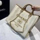 Replica Deauville Mixed Fibers With Pearl Shopping Bag A66941 Brown Replica Deauville Mixed Fibers With Pearl Shopping Bag A66941 Brown