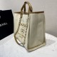 Replica Deauville Mixed Fibers With Pearl Shopping Bag A66941 Brown Replica Deauville Mixed Fibers With Pearl Shopping Bag A66941 Brown