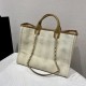 Replica Deauville Mixed Fibers With Pearl Shopping Bag A66941 Brown Replica Deauville Mixed Fibers With Pearl Shopping Bag A66941 Brown