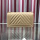 Replica Boy Classic Chevron Flap Grained Bag A67086 Apricot