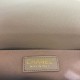 Replica Boy Classic Chevron Flap Grained Bag A67086 Apricot