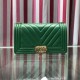 Replica Boy Classic Chevron Flap Grained Bag A67086 Green