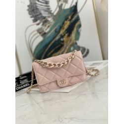 Replica Flap Chain Wallet A81171 Black