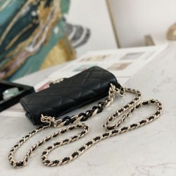 Replica Flap Chain Wallet A81171 Pink