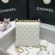 Replica Logo Pearl Handle Bag AS0584 White Replica Logo Pearl Handle Bag AS0584 White