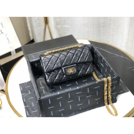 Replica Mini Reissue 2.55 Graffiti Croc Embossed Flap Bag Black