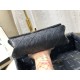 Replica Mini Reissue 2.55 Graffiti Croc Embossed Flap Bag Black