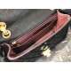 Replica Mini Reissue 2.55 Graffiti Croc Embossed Flap Bag Black