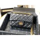 Replica Mini Reissue 2.55 Graffiti Croc Embossed Flap Bag Black