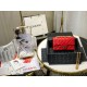 Replica Mini Reissue 2.55 Graffiti Croc Embossed Flap Bag Red