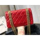 Replica Mini Reissue 2.55 Graffiti Croc Embossed Flap Bag Red