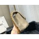 Fake Mini Reissue 2.55 Graffiti Croc Embossed Flap Bag Apricot Replica