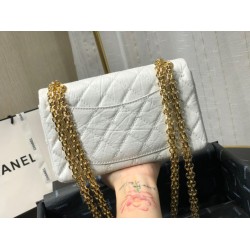 Replica Mini Reissue 2.55 Graffiti Croc Embossed Flap Bag White
