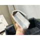 Replica Mini Reissue 2.55 Graffiti Croc Embossed Flap Bag White