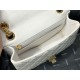 Replica Mini Reissue 2.55 Graffiti Croc Embossed Flap Bag White
