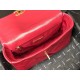 Fake Large 19 Wool Tweed Flap Bag AS1162 AS1160 Red Replica
