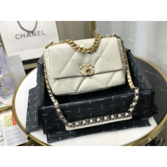 Fake Large 19 Wool Tweed Flap Bag AS1162 AS1160 Beige Replica Replica Large 19 Wool Tweed Flap Bag AS1162 AS1160 Beige