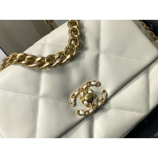 Fake Large 19 Wool Tweed Flap Bag AS1162 AS1160 Beige Replica Replica Large 19 Wool Tweed Flap Bag AS1162 AS1160 Beige