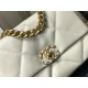 Fake Large 19 Wool Tweed Flap Bag AS1162 AS1160 Beige Replica Replica Large 19 Wool Tweed Flap Bag AS1162 AS1160 Beige
